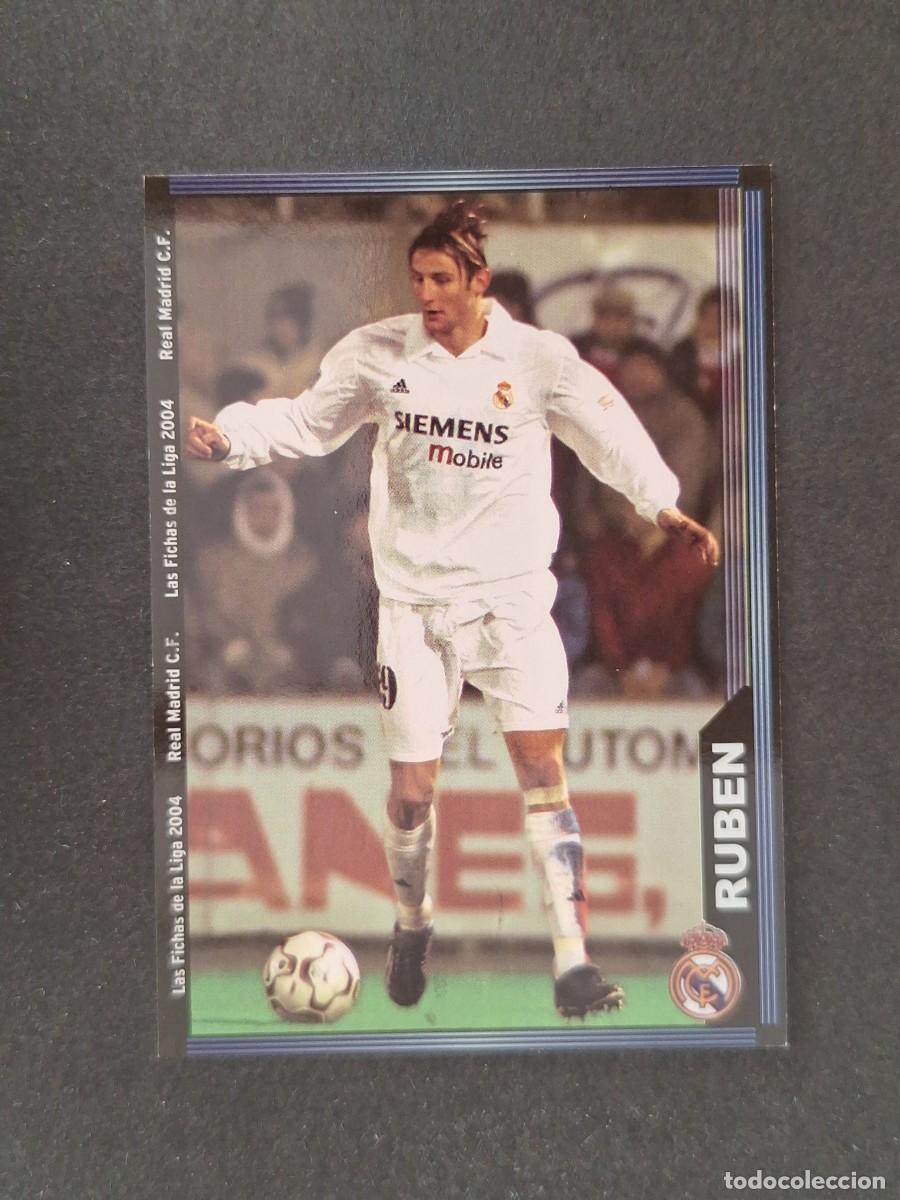 Cromos de Futebol: L1 RUBEN REAL MADRID 16 MUNDICROMO LAS FICHAS DE LA LIGA 2004 03 04