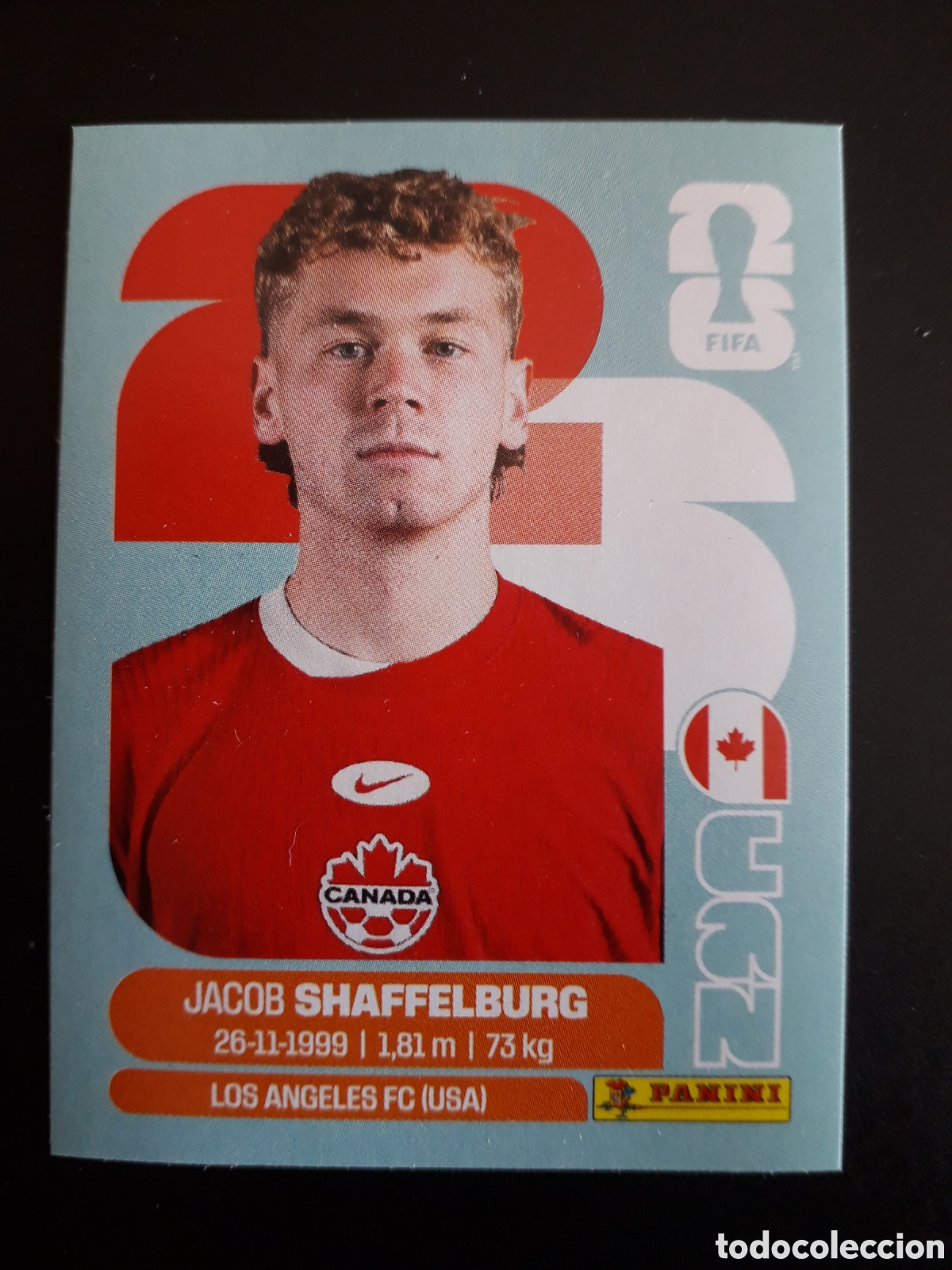 Cromos de Futebol: SHAFFELBURG CANAD&Aacute; CAN 14 MUNDIAL F&Uacute;TBOL 2026 FIFA WORLD CUP PANINI SIN PEGAR PEDIDO M&Iacute;NIMO 3&euro;