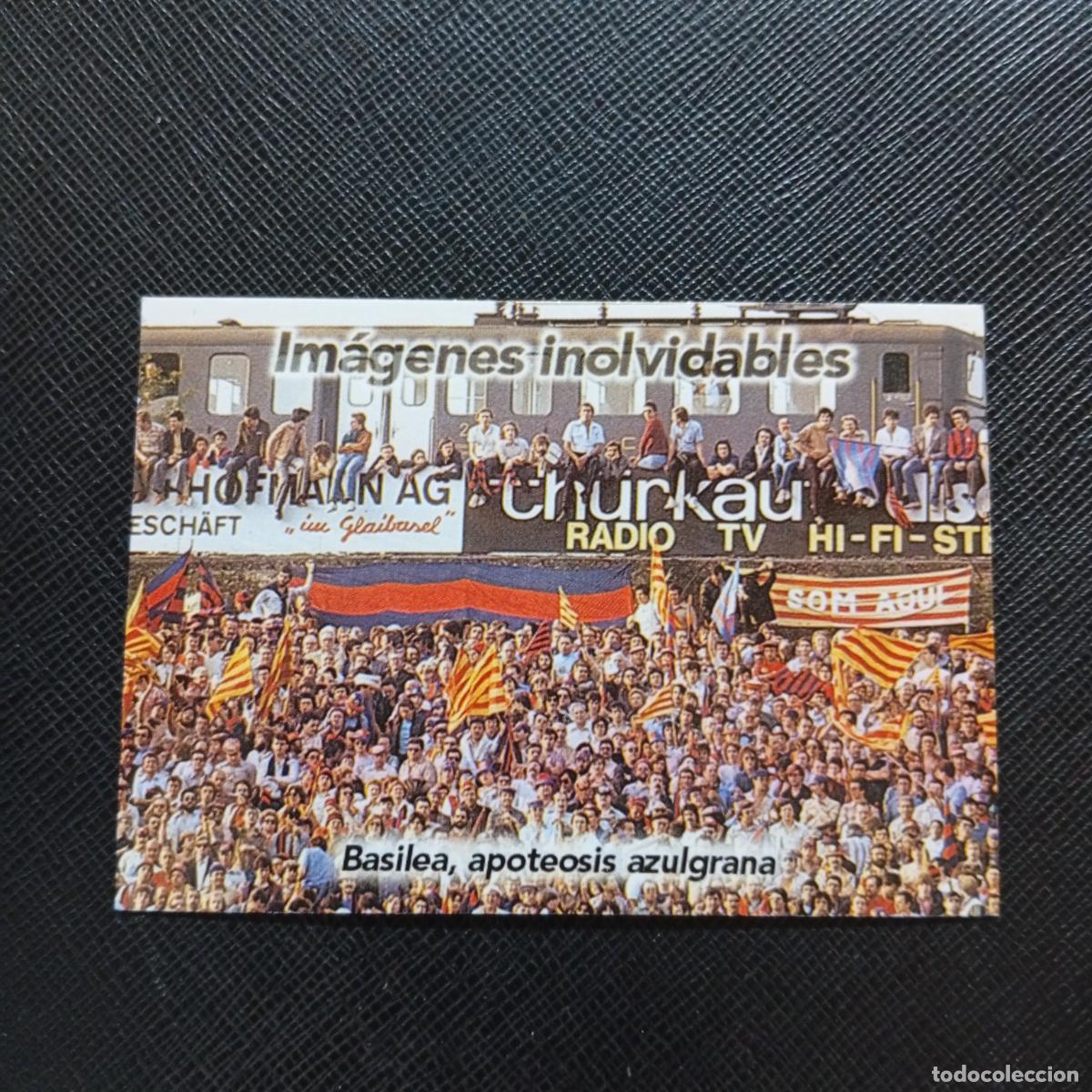 Cromos de Futebol: 96 BASILEA APOTEOSIS PANINI BARCELONA 1899 1999 CENTENARIO 100 A&Ntilde;OS CROMO BARCA - A174 PG316