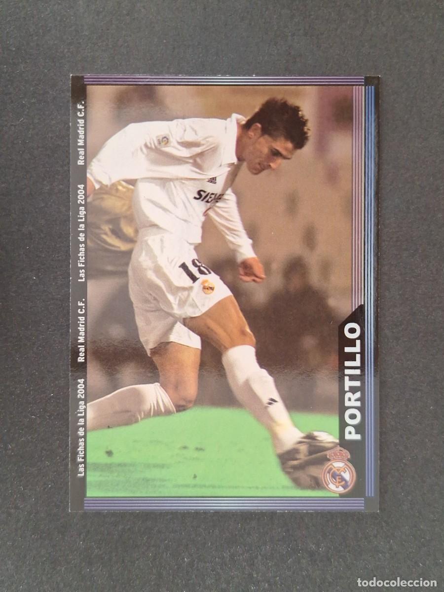 Fu&szlig;ball-Sticker: L1 PORTILLO REAL MADRID 23 MUNDICROMO LAS FICHAS DE LA LIGA 2004 03 04