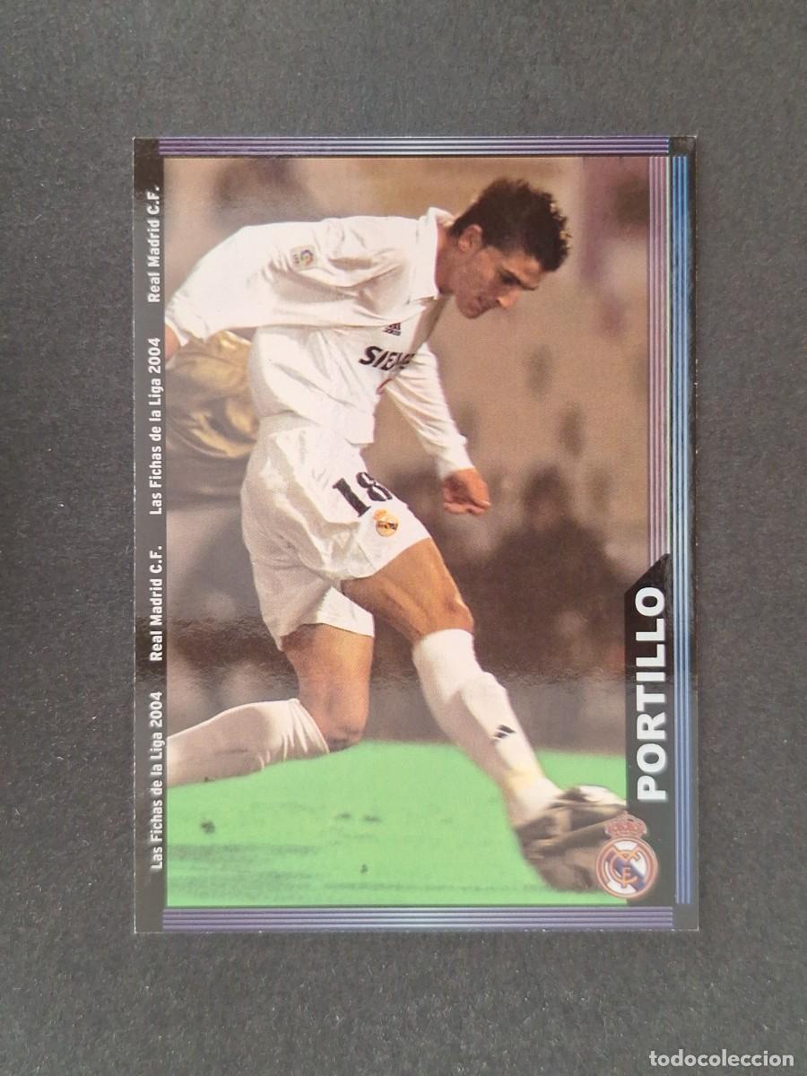 Fu&szlig;ball-Sticker: L1 PORTILLO REAL MADRID 23 MUNDICROMO LAS FICHAS DE LA LIGA 2004 03 04
