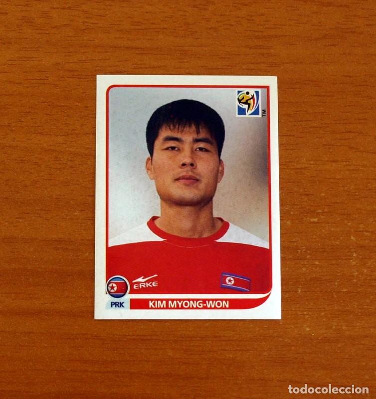 Fu&szlig;ball-Sticker: Corea del Norte -N&ordm; 519 Kim Myong-Won -Mundial South Africa 2010 FIFA World Cup-Panini -Nunca Pegado