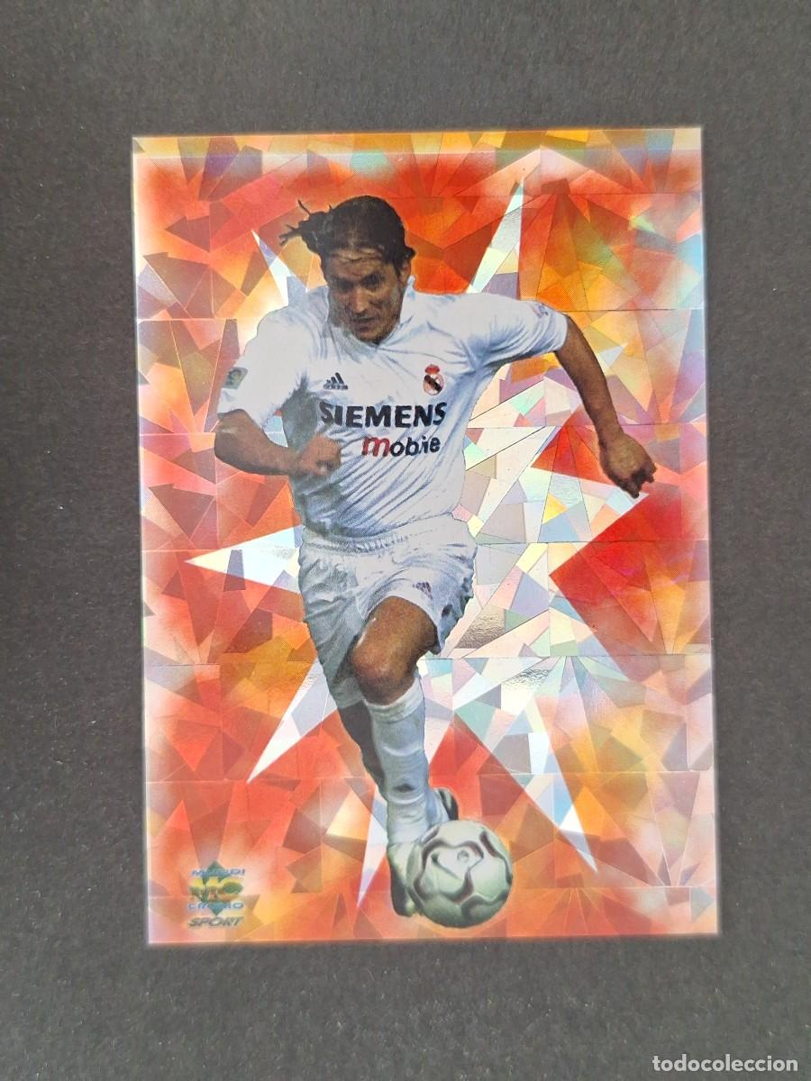 Fu&szlig;ball-Sticker: L1 MICHEL SALGADO EL MEJOR 2003 REAL MADRID 25 MUNDICROMO LAS FICHAS DE LA LIGA 2004 03 04