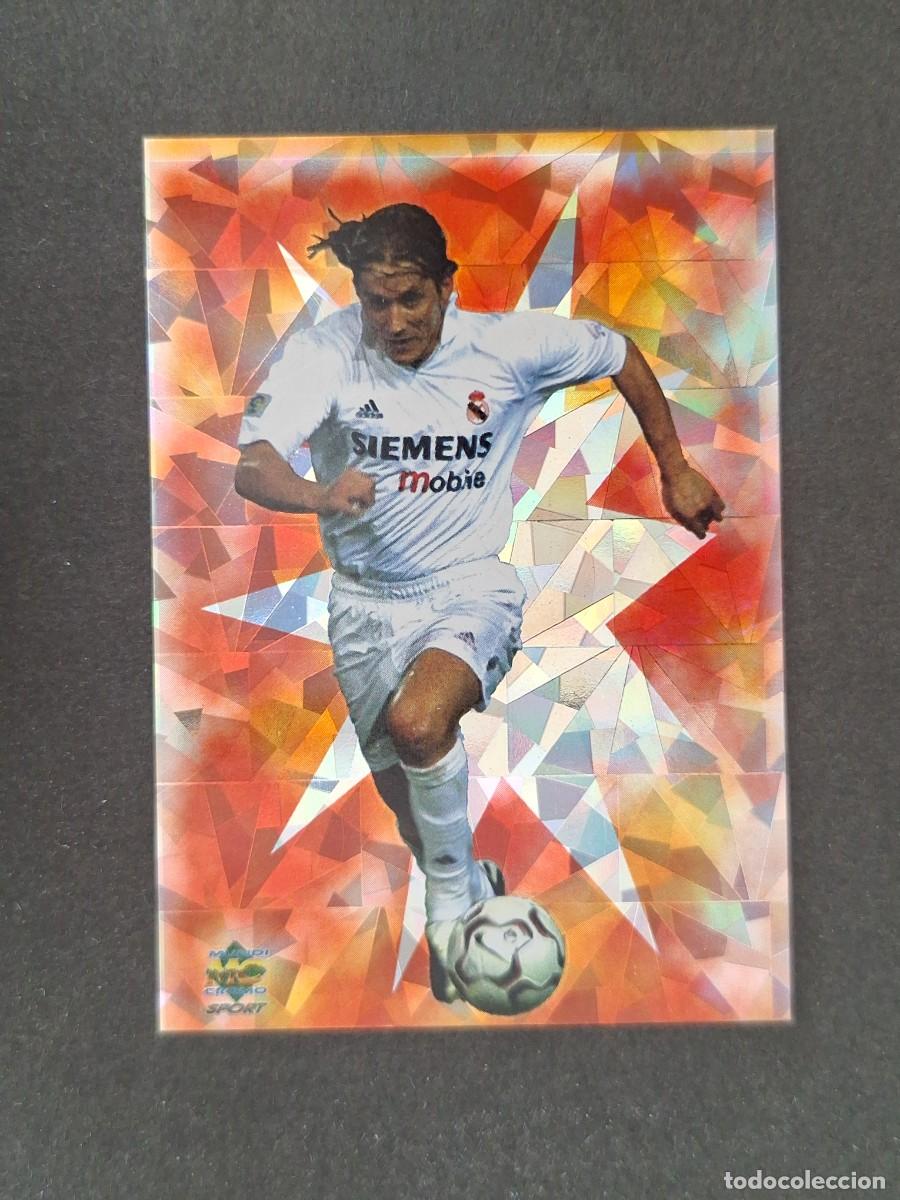 Fu&szlig;ball-Sticker: L1 MICHEL SALGADO EL MEJOR 2003 REAL MADRID 25 MUNDICROMO LAS FICHAS DE LA LIGA 2004 03 04