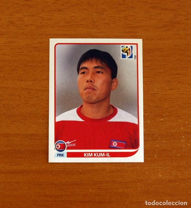 Fu&szlig;ball-Sticker: Corea del Norte -N&ordm; 520 Kim Kum-Il -Mundial South Africa 2010 FIFA World Cup-Panini -Nunca Pegado