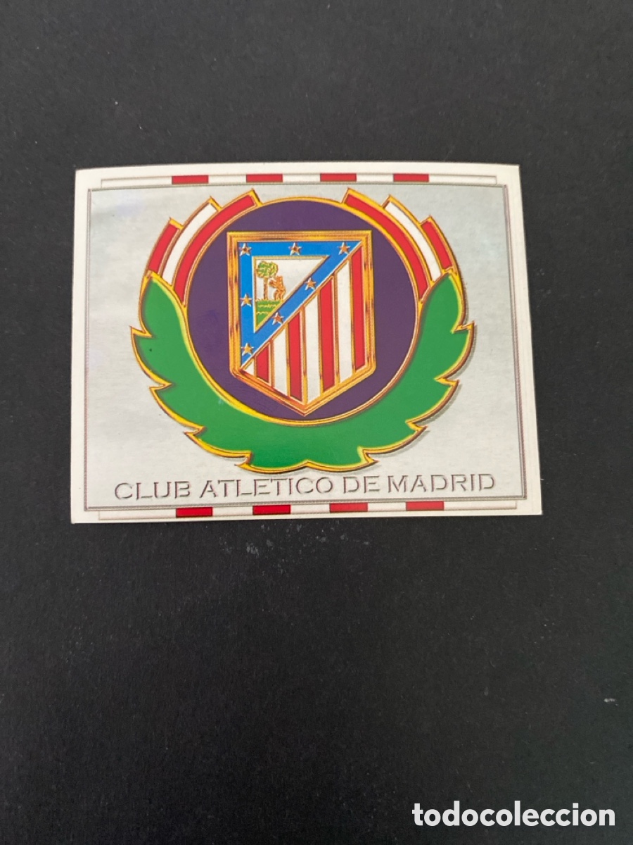 Fu&szlig;ball-Sticker: Cromo liga 96/97 Atl&eacute;tico de Madrid nunca pegado