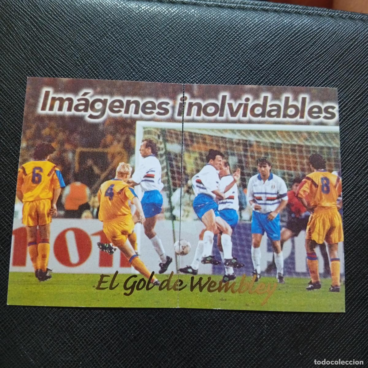 Fu&szlig;ball-Sticker: 100 101 KOEMAN GOL WEMBLEY PANINI BARCELONA 1899 1999 CENTENARIO 100 A&Ntilde;OS CROMO BARCA - A174 PG316