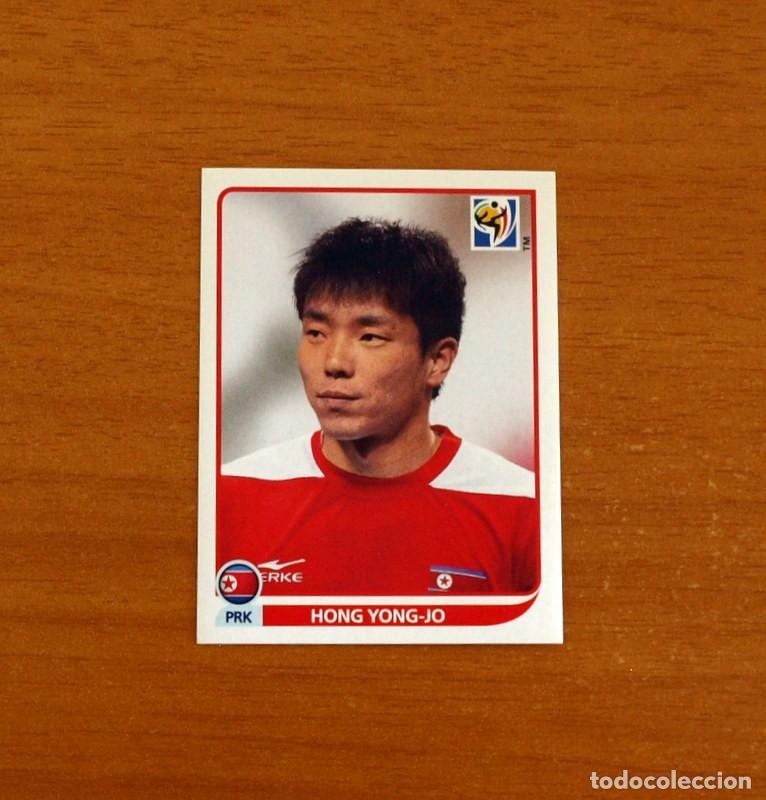 Fu&szlig;ball-Sticker: Corea del Norte -N&ordm; 521 Hong Yong-Jo -Mundial South Africa 2010 FIFA World Cup-Panini -Nunca Pegado