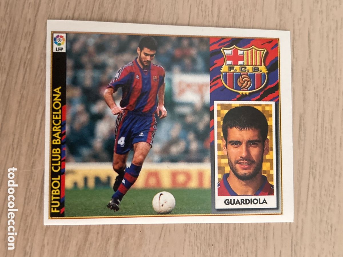 Cromos de f&uacute;tbol: GUARDIOLA BARCELONA LIGA ESTE 1997 1998 97 98 NUNCA PEGADO SIN PEGAR