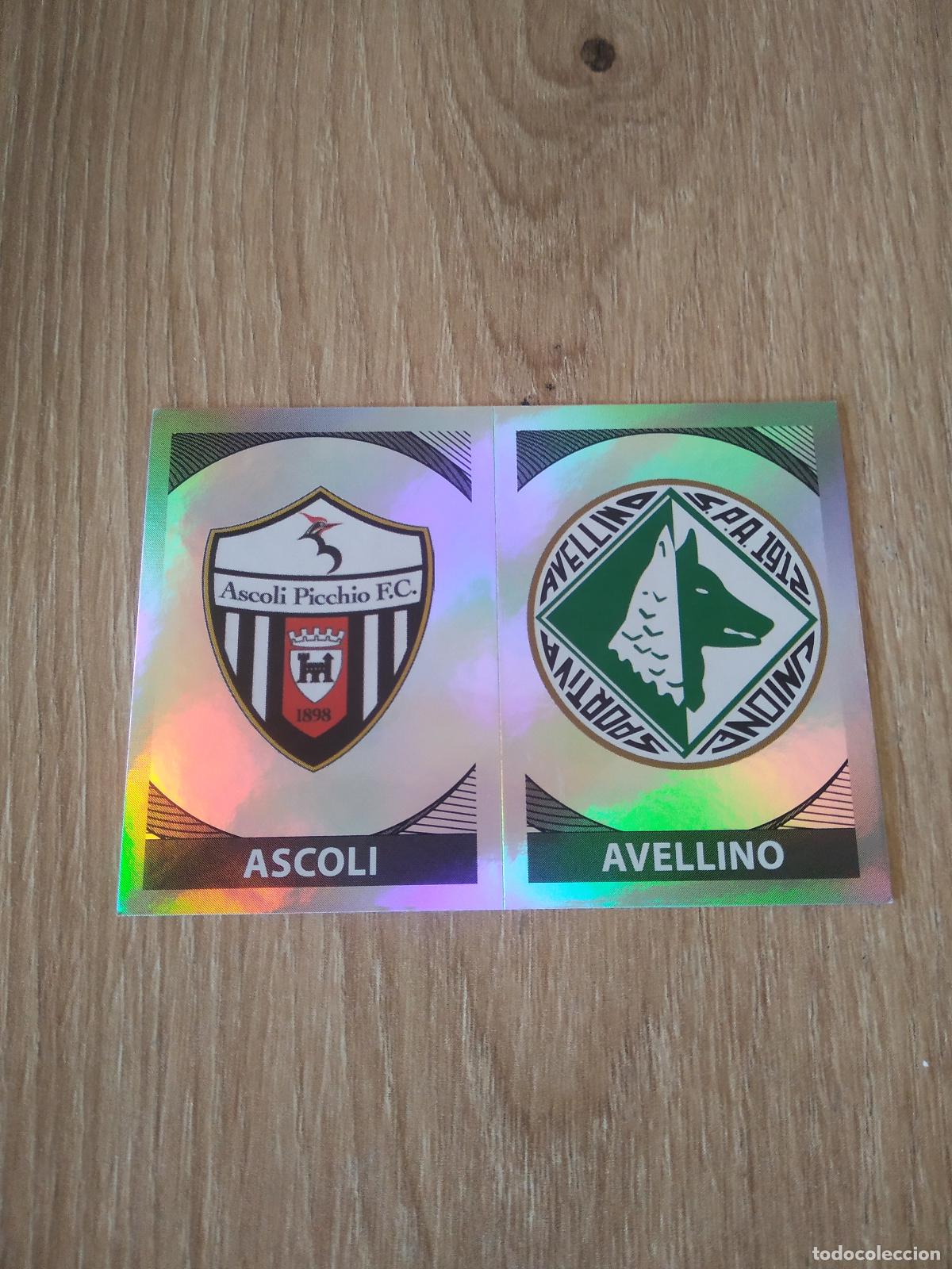 Cromos de f&uacute;tbol: 582 ESCUDO ASCOLI AVELLINO CROMO FUTBOL PANINI LIGA ITALIA 16-17 CALCIATORI 2016-2017