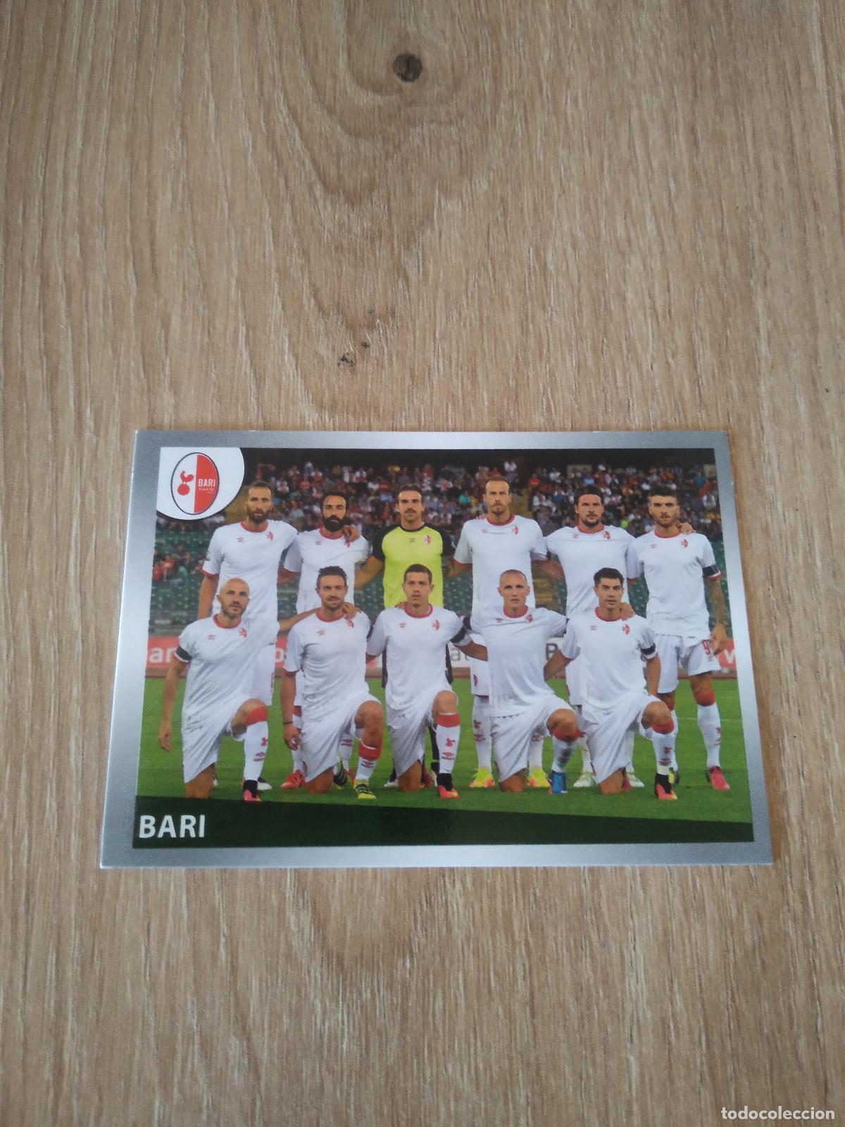 Cromos de f&uacute;tbol: 596 EQUIPO PLANTILLA BARI CROMO FUTBOL PANINI LIGA ITALIA 16-17 CALCIATORI 2016-2017