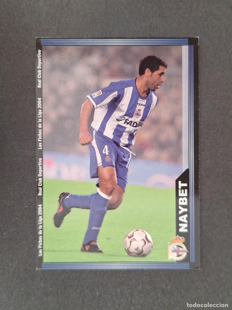 Football Stickers: L1 NAYBET DEPORTIVO DE LA CORU&Ntilde;A 64 MUNDICROMO LAS FICHAS DE LA LIGA 2004 03 04