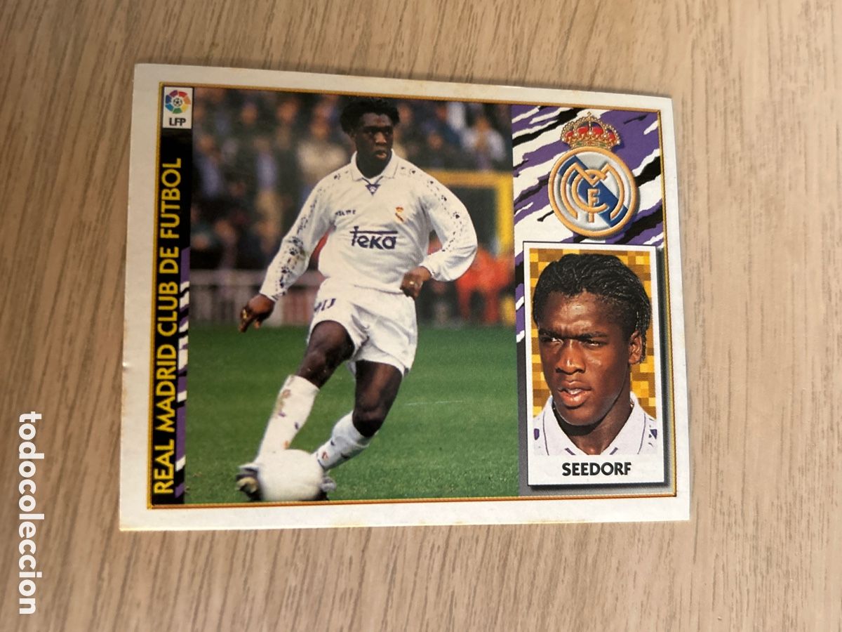 Football Stickers: SEEDORF REAL MADRID LIGA ESTE 1997 1998 97 98 NUNCA PEGADO SIN PEGAR