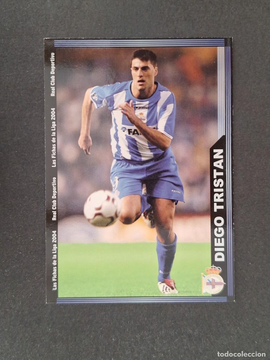 Fu&szlig;ball-Sticker: L1 DIEGO TRISTAN DEPORTIVO DE LA CORU&Ntilde;A 75 MUNDICROMO LAS FICHAS DE LA LIGA 2004 03 04