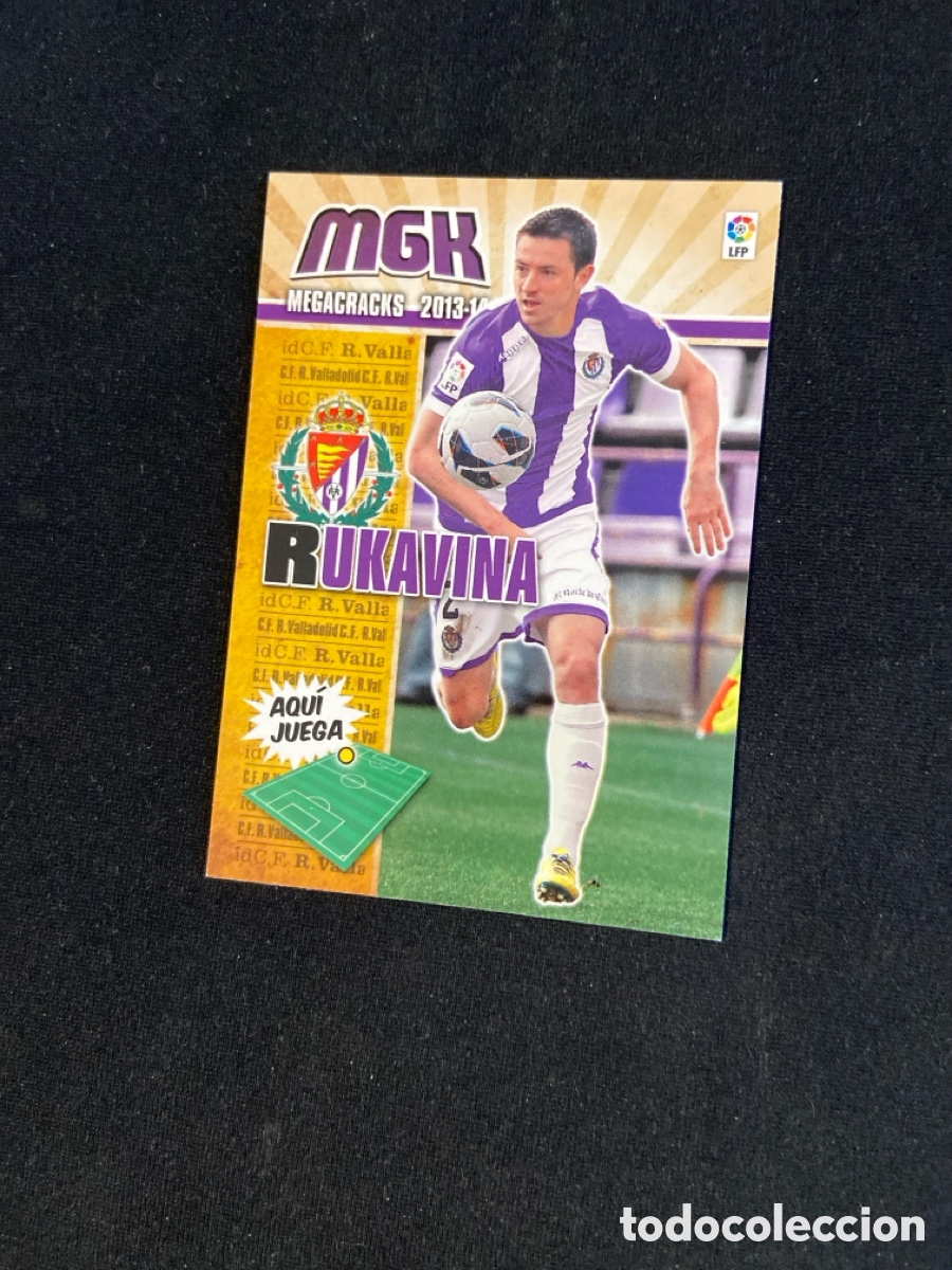 Figurine di Calcio: RUKAVINA 328 (VALLADOLID) PANINI