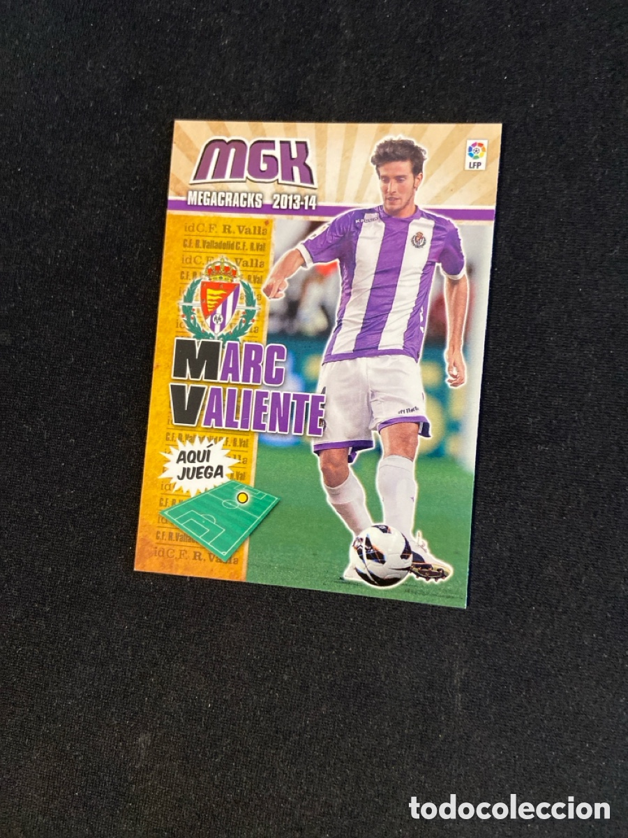 Fu&szlig;ball-Sticker: MARC VALIENTE 329 (VALLADOLID)