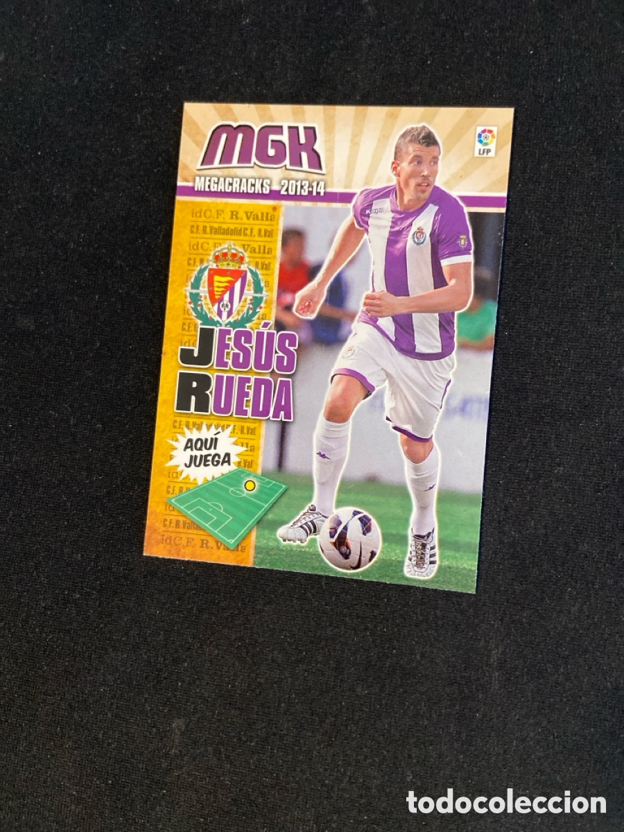 Fu&szlig;ball-Sticker: JESUS RUEDA 330 (VALLADOLID)