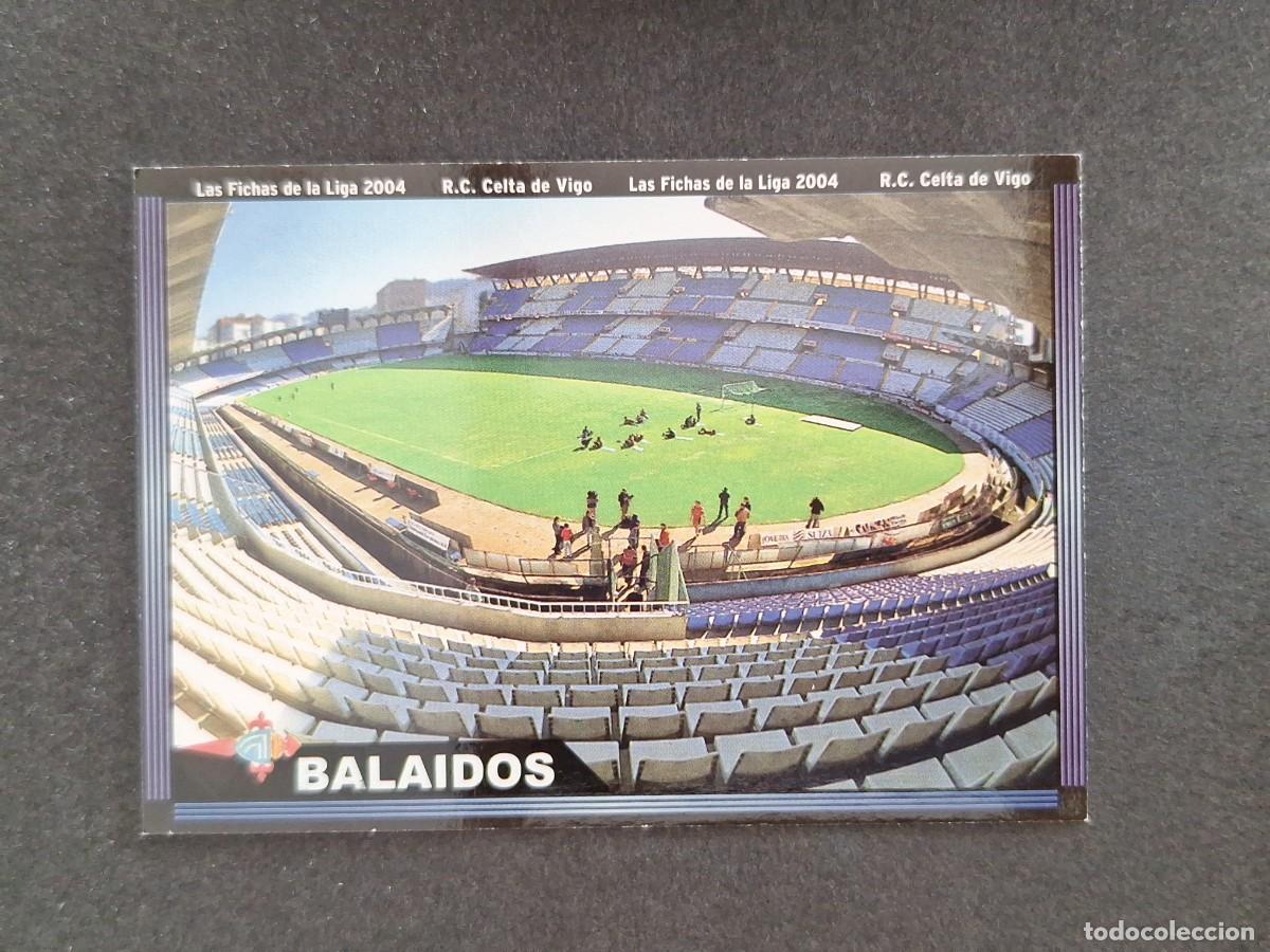 Fu&szlig;ball-Sticker: L1 ESTADIO BALAIDOS CELTA DE VIGO 83 MUNDICROMO LAS FICHAS DE LA LIGA 2004 03 04