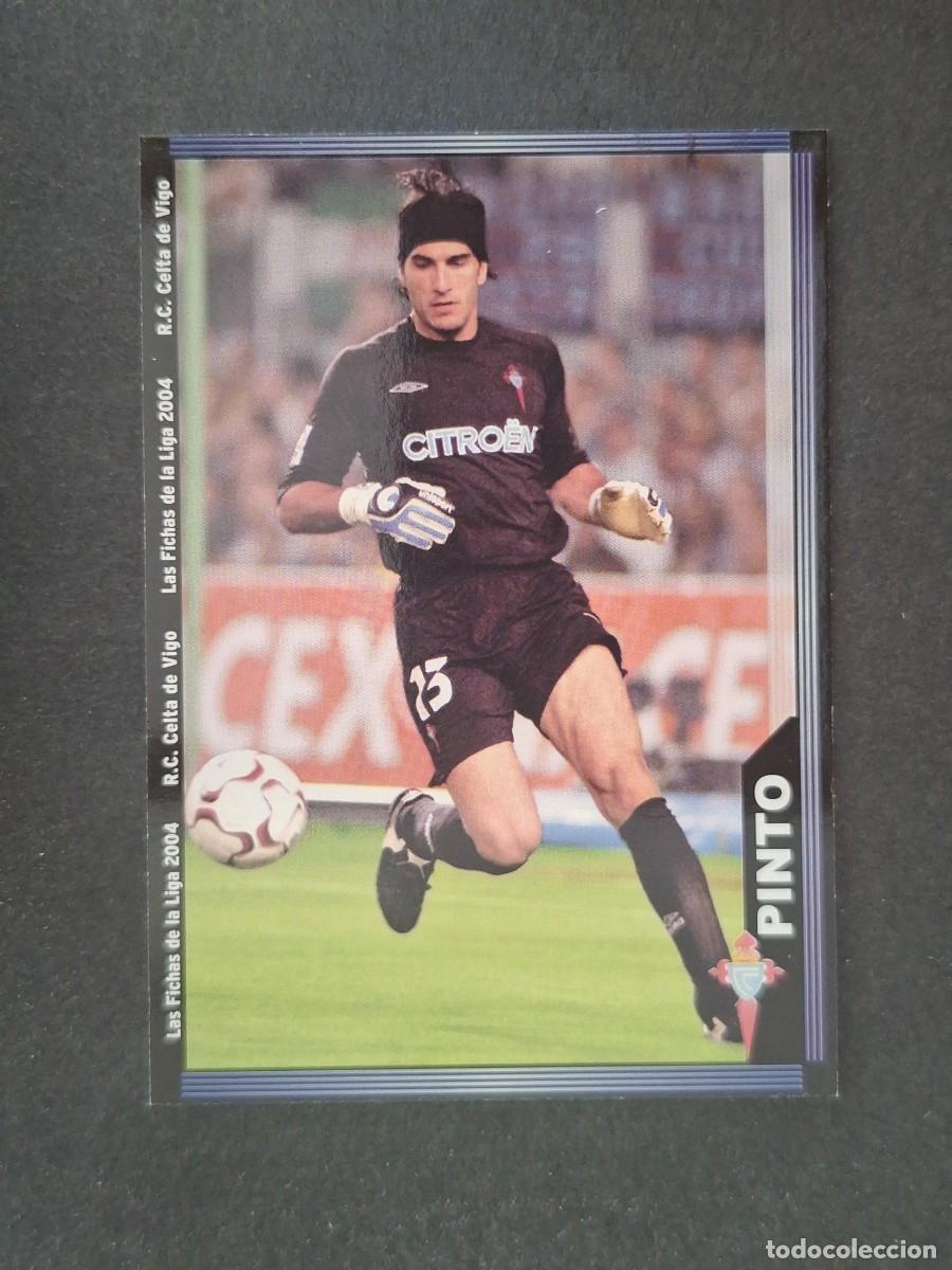 Fu&szlig;ball-Sticker: L1 PINTO CELTA DE VIGO 86 MUNDICROMO LAS FICHAS DE LA LIGA 2004 03 04