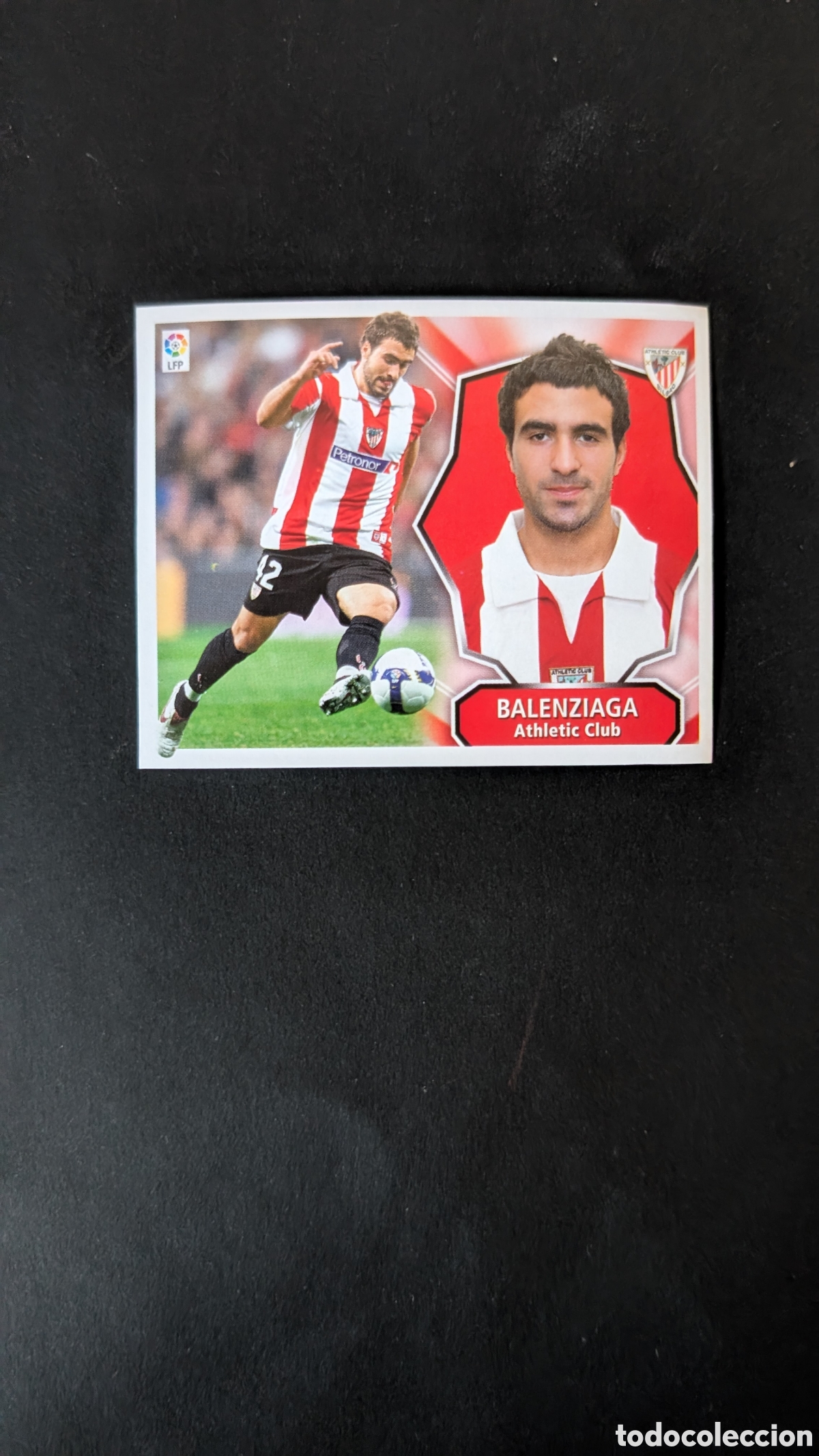 Fu&szlig;ball-Sticker: BALENZIAGA BILBAO MERCADO INVIERNO AMPLIACION LIGA ESTE 2008/09 08 09 NUNCA PEGADO SIN PEGAR