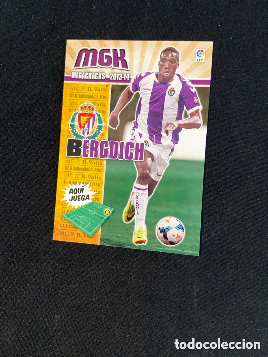 Cromos de f&uacute;tbol: BERGDICH 331 BIS (VALLADOLID) PANINI