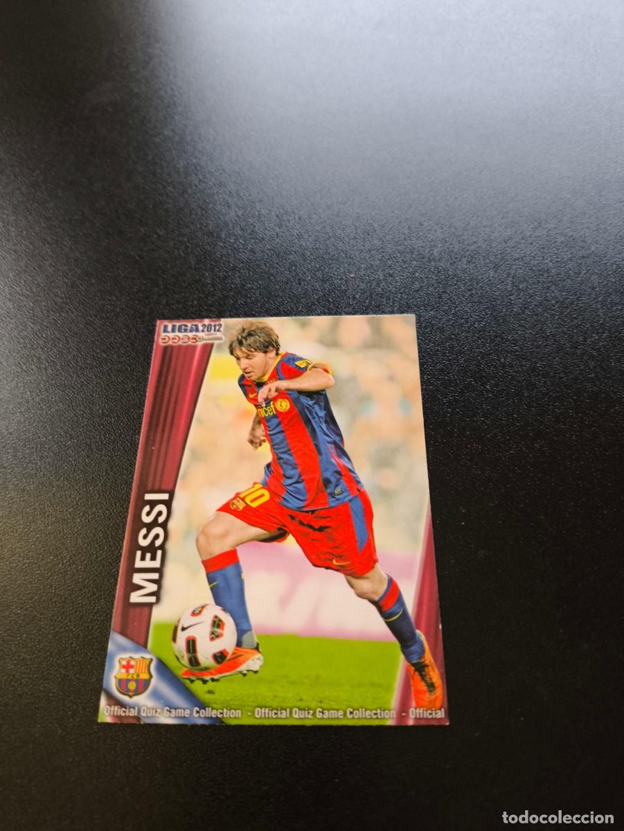 Cromos de Futebol: 18 MESSI BARCELONA MUNDICROMO FICHAS LIGA 2011 2012 11 12 NO ADRENALYN ESTE PANINI