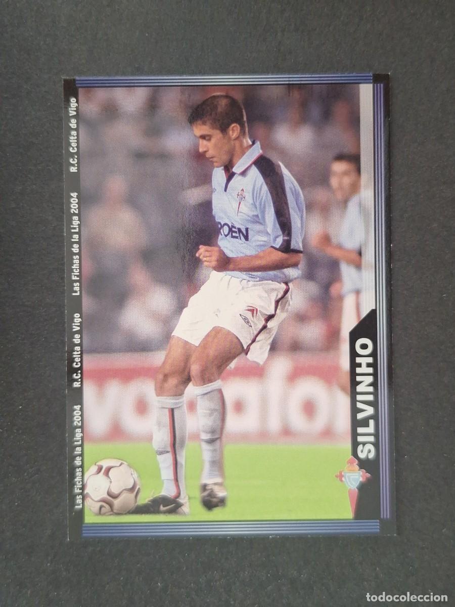 Cromos de f&uacute;tbol: L1 SILVINHO CELTA DE VIGO 88 MUNDICROMO LAS FICHAS DE LA LIGA 2004 03 04
