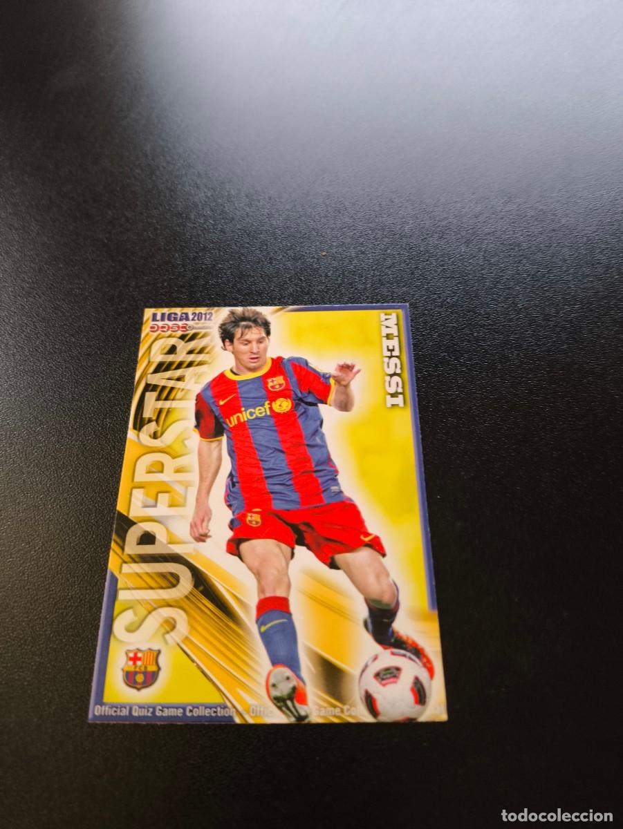 Figurine di Calcio: 26 MESSI BARCELONA SUPERSTAR MUNDICROMO LIGA 2011 2012 11 12 NO PANINI ESTE ROOKIE CARD