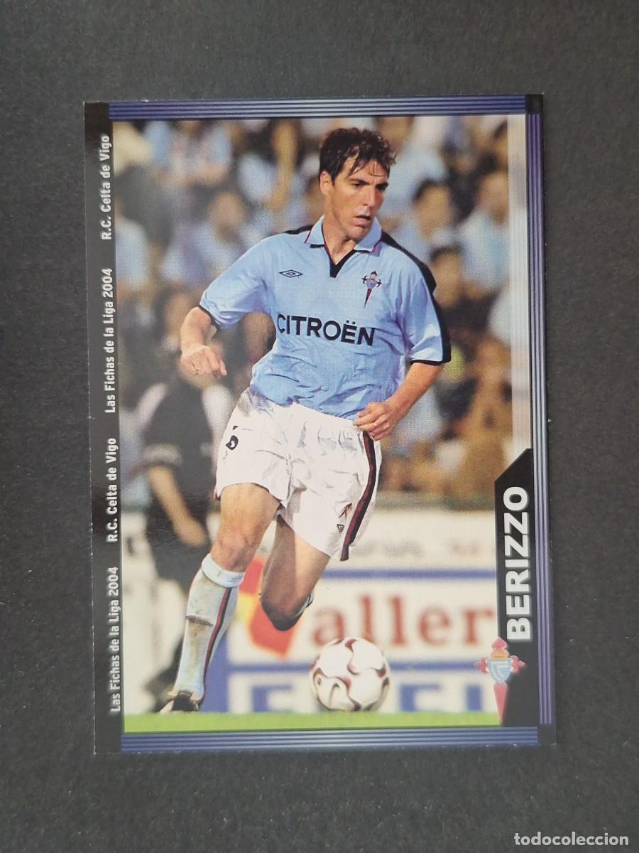Cromos de f&uacute;tbol: L1 BERIZZO CELTA DE VIGO 90 MUNDICROMO LAS FICHAS DE LA LIGA 2004 03 04
