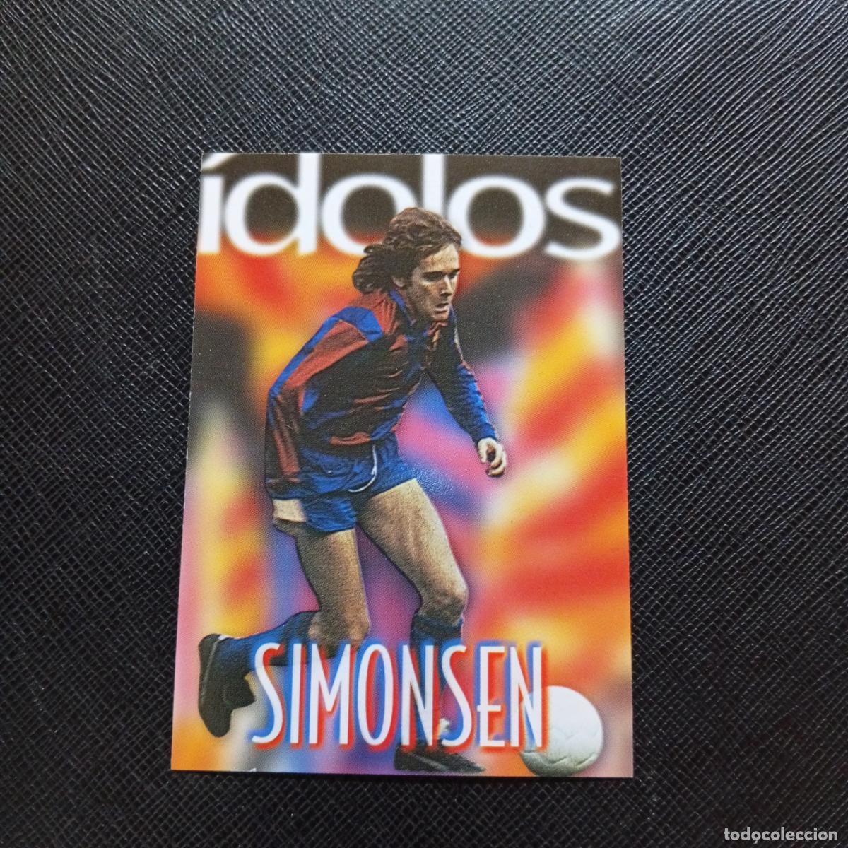 Cromos de f&uacute;tbol: 142 SIMONSEN BARCELONA 1899 1999 CENTENARIO 100 A&Ntilde;OS CROMO BARCA - A174 PG388