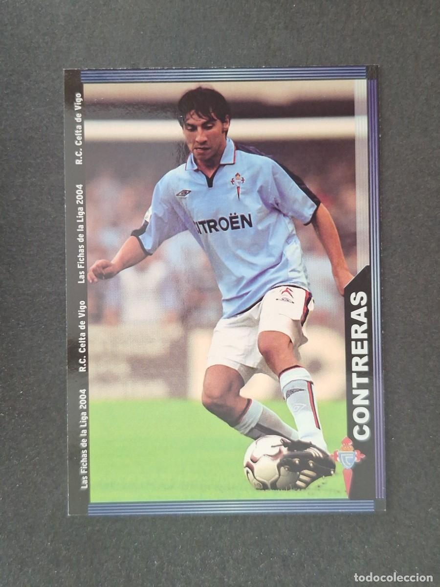 Cromos de f&uacute;tbol: L1 CONTRERAS CELTA DE VIGO 92 MUNDICROMO LAS FICHAS DE LA LIGA 2004 03 04