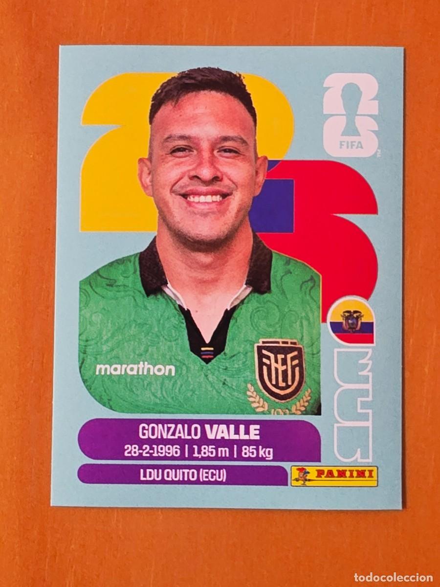 Cromos de f&uacute;tbol: ECU 3 Gonzalo Valle, Ecuador, Panini FIFA World Cup Mundial 2026 Sticker