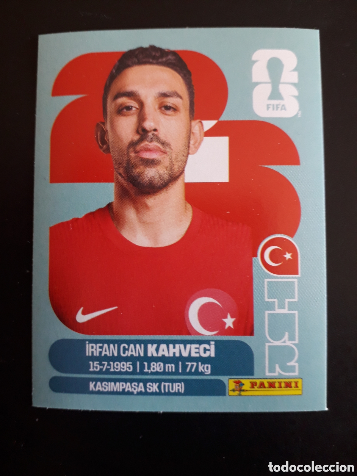 Cromos de f&uacute;tbol: KAHVECI TURQU&Iacute;A TUR 15 MUNDIAL F&Uacute;TBOL 2026 FIFA WORLD CUP PANINI SIN PEGAR PEDIDO M&Iacute;NIMO 3&euro;.