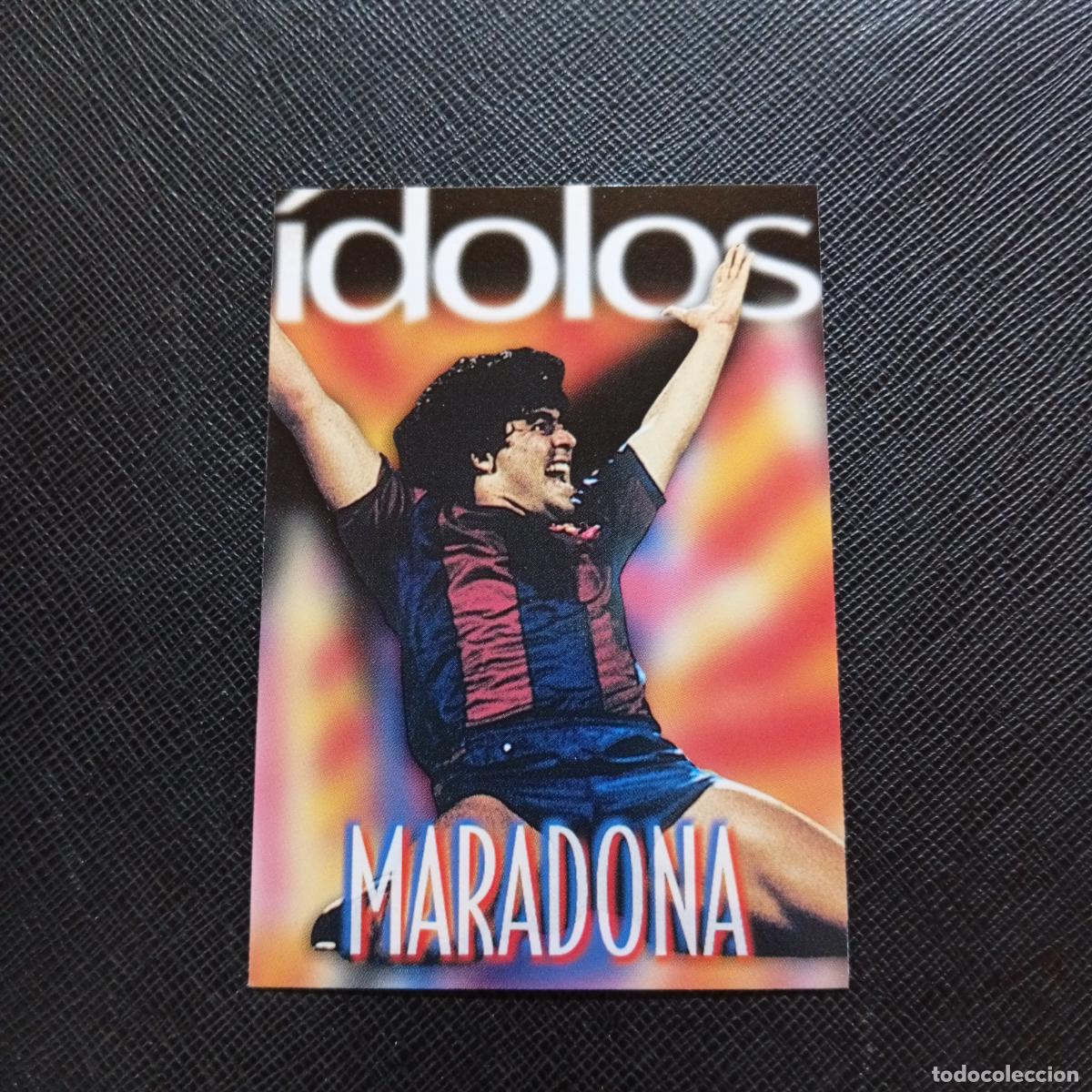 Cromos de f&uacute;tbol: 145 MARADONA BARCELONA 1899 1999 CENTENARIO 100 A&Ntilde;OS CROMO BARCA - A174 PG388
