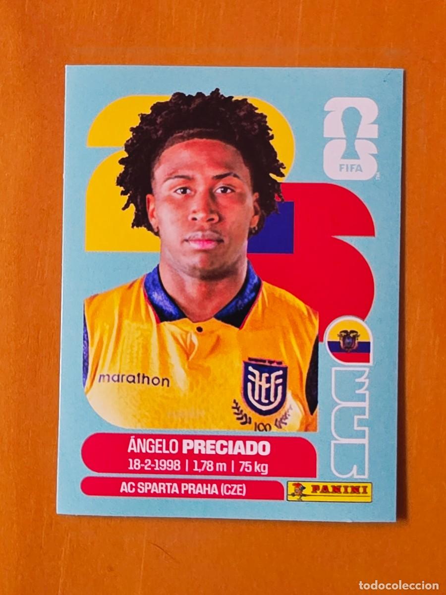 Cromos de f&uacute;tbol: ECU 7 &Aacute;ngelo Preciado, Ecuador, Panini FIFA World Cup Mundial 2026 Sticker