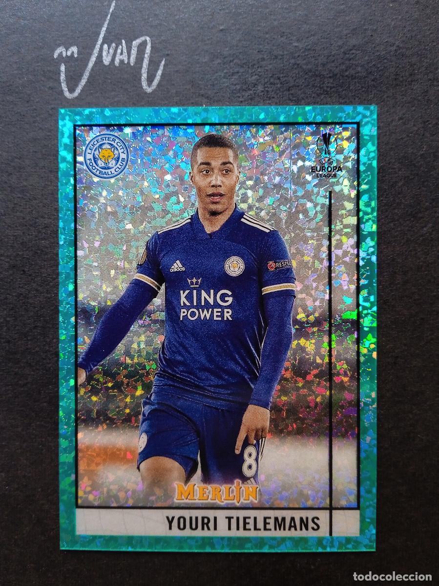 Figurine di Calcio: NUMERADA #/175 TIELEMANS LEICESTER CITY BELGICA MUNDIAL 2026 ⚽ TOPPS &reg; CHROME MERLIN 2020 2021 20 21