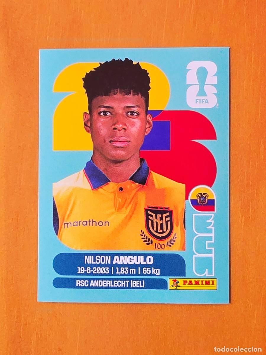 Football Stickers: ECU 17 Nilson Angulo, Ecuador, Panini FIFA World Cup Mundial 2026 Sticker