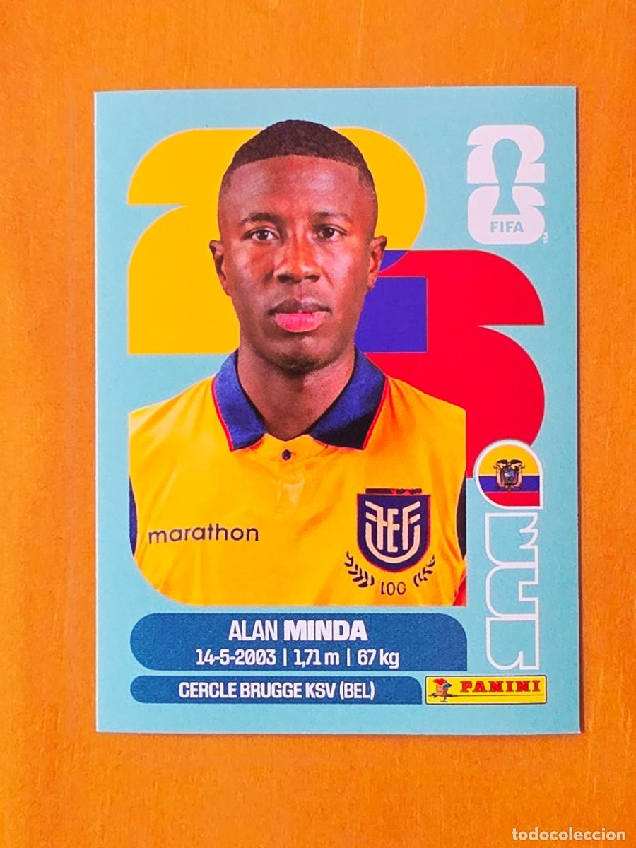 Football Stickers: ECU 18 Alan Minda, Ecuador, Panini FIFA World Cup Mundial 2026 Sticker