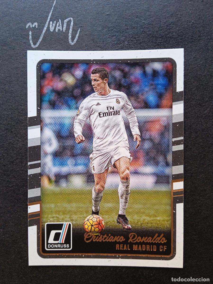 Cromos de f&uacute;tbol: N&ordm; 138 CRISTIANO RONALDO REAL MADRID PORTUGAL MUNDIAL 2026 ⚽ PANINI &reg; DONRUSS 2016 2017 16 17 NUEVO