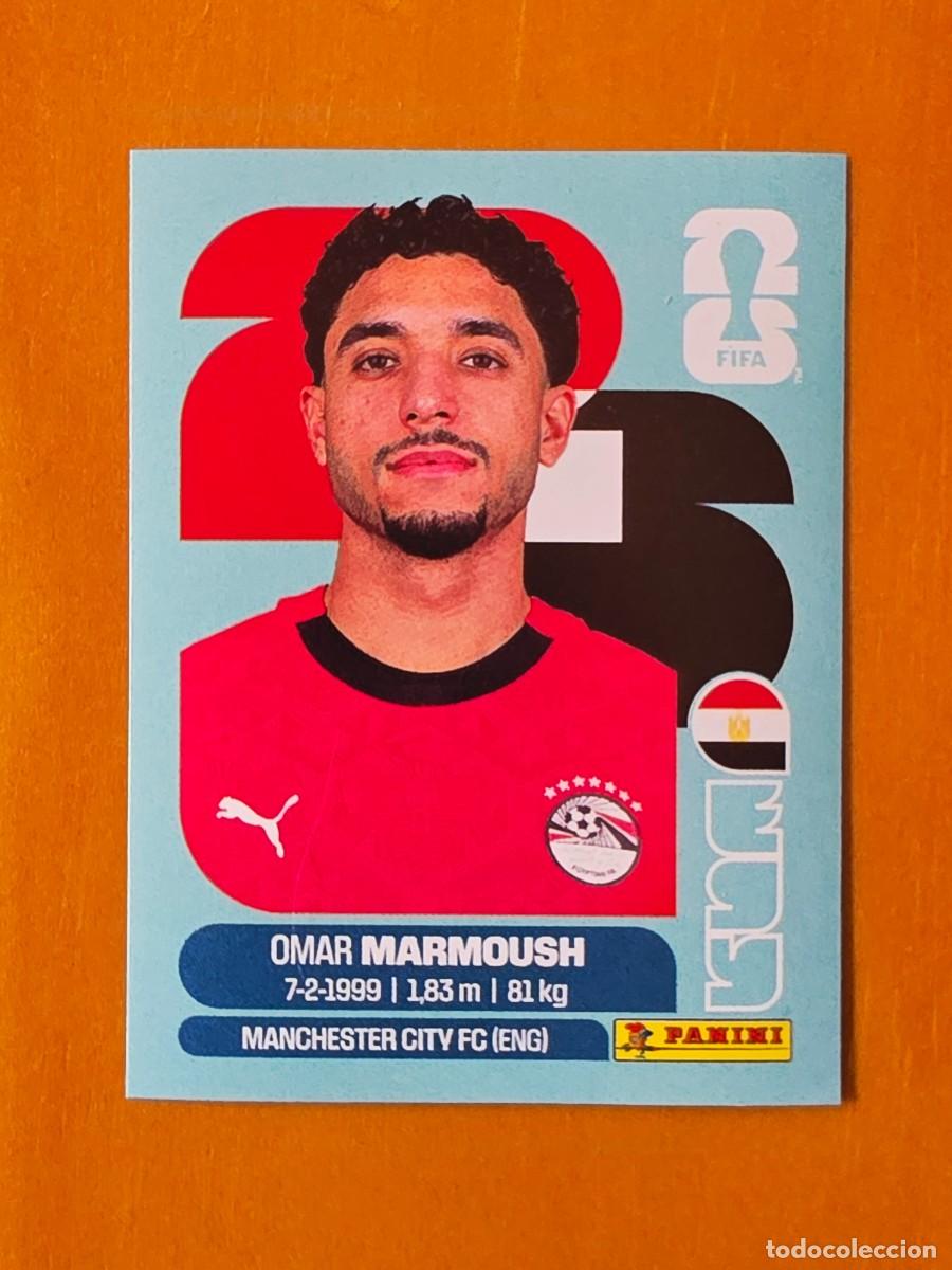 Cromos de f&uacute;tbol: EGY 20 Omar Marmoush, Egipto, Panini FIFA World Cup Mundial 2026 Sticker