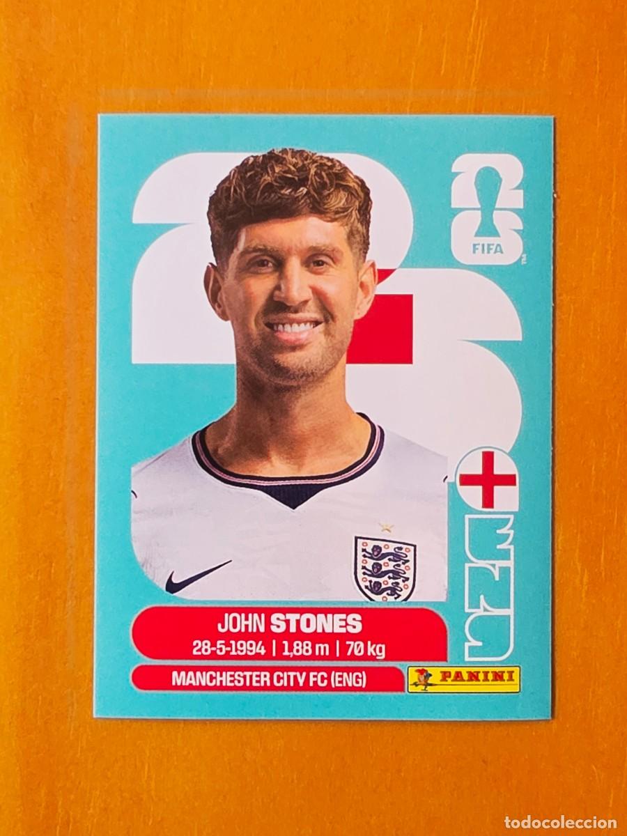 Cromos de Futebol: ENG 3 John Stones, Inglaterra, Panini FIFA World Cup Mundial 2026 Sticker