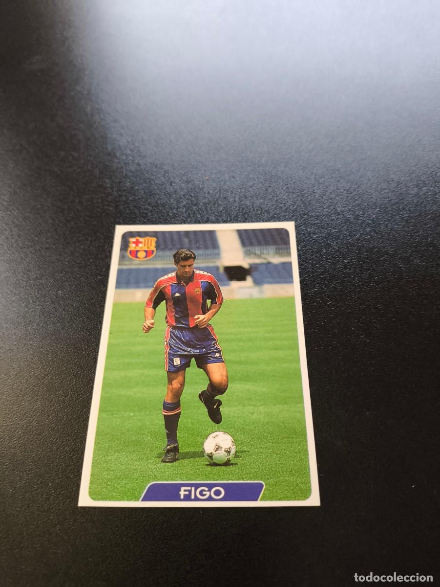 Fu&szlig;ball-Sticker: 65 FIGO BARCELONA ROOKIE CARD MUNDICROMO FICHAS LIGA 1995 1996 95 96 NO LIGA ESTE PANINI ADRENALYN