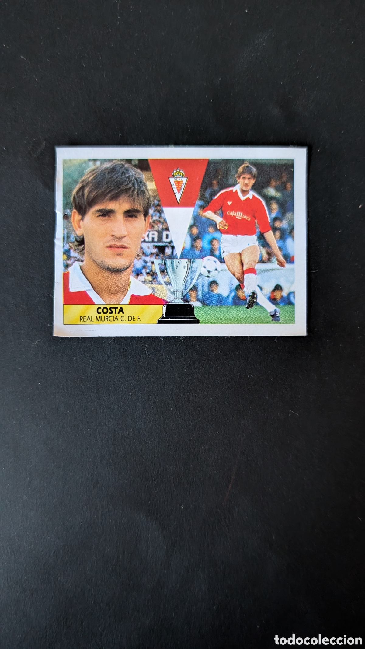 Cromos de Futebol: COSTA MURCIA FICHAJE 23 LIGA ESTE 1987/88 87 88 RECUPERADO RECORTADO