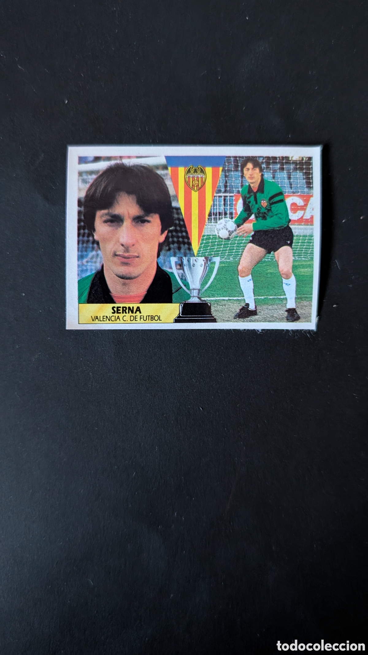 Cartes &agrave; collectionner de Football: SERNA VALENCIA BAJA LIGA ESTE 1987/88 87 88 RECUPERADO RECORTADO