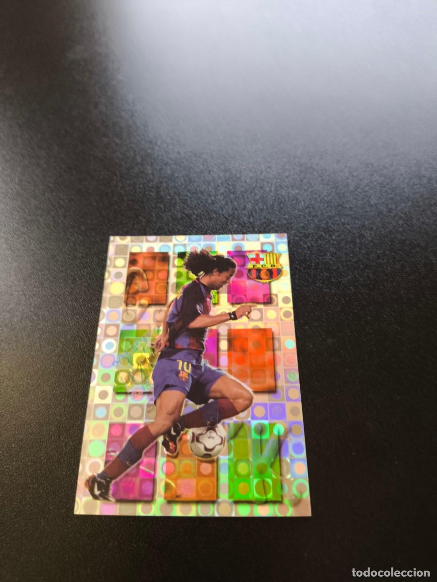 Football Stickers: 161 Ronaldinho CRACK F.C. BARCELONA MUNDICROMO LIGA 2003 2004 03 04 NO PANINI ESTE CROMO CARD