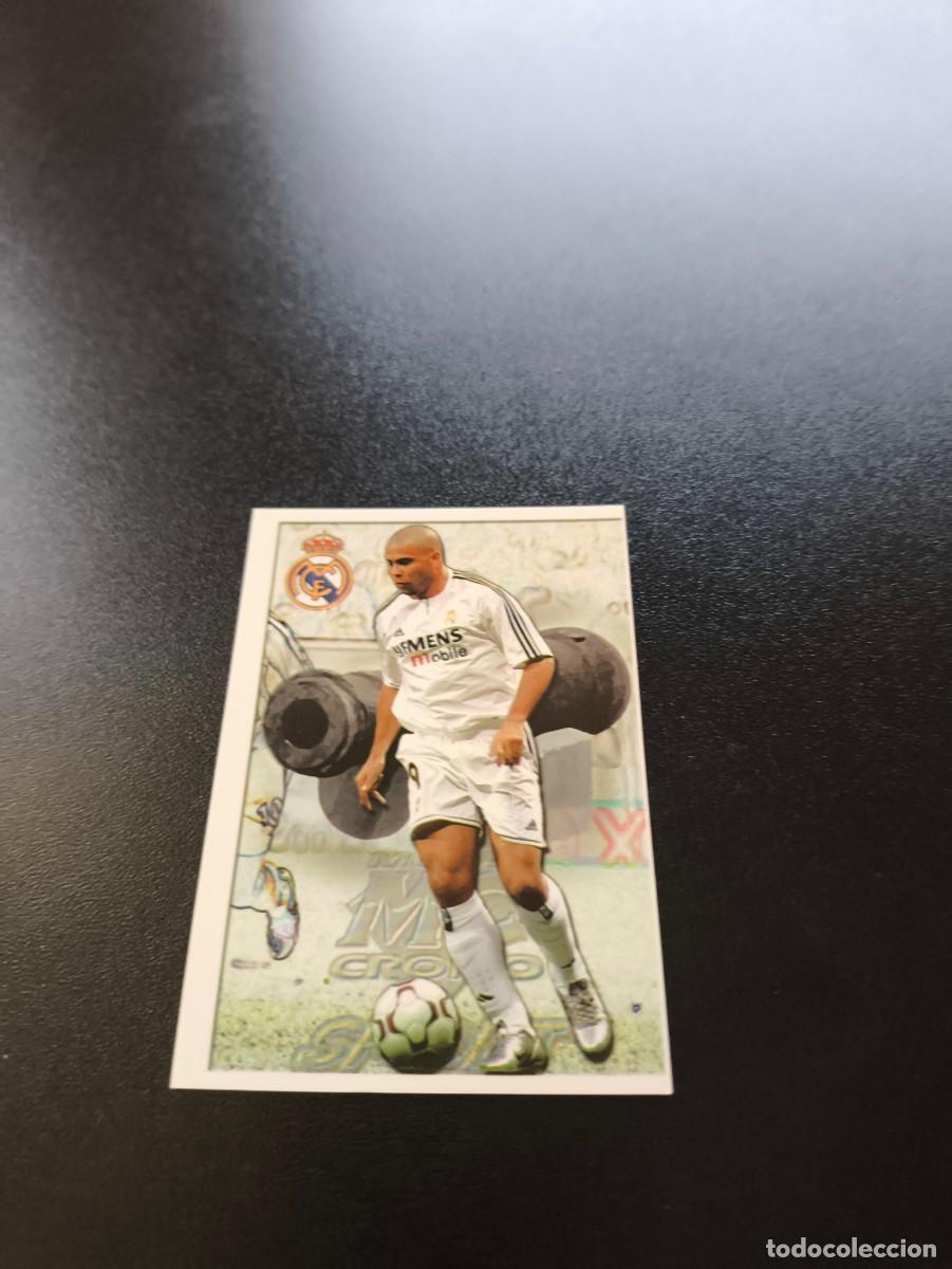 Cromos de Futebol: 692 RONALDO REAL MADRID CA&Ntilde;ONEROS MUNDICROMO LIGA 2003 2004 03 04 NO PANINI ESTE ROOKIE