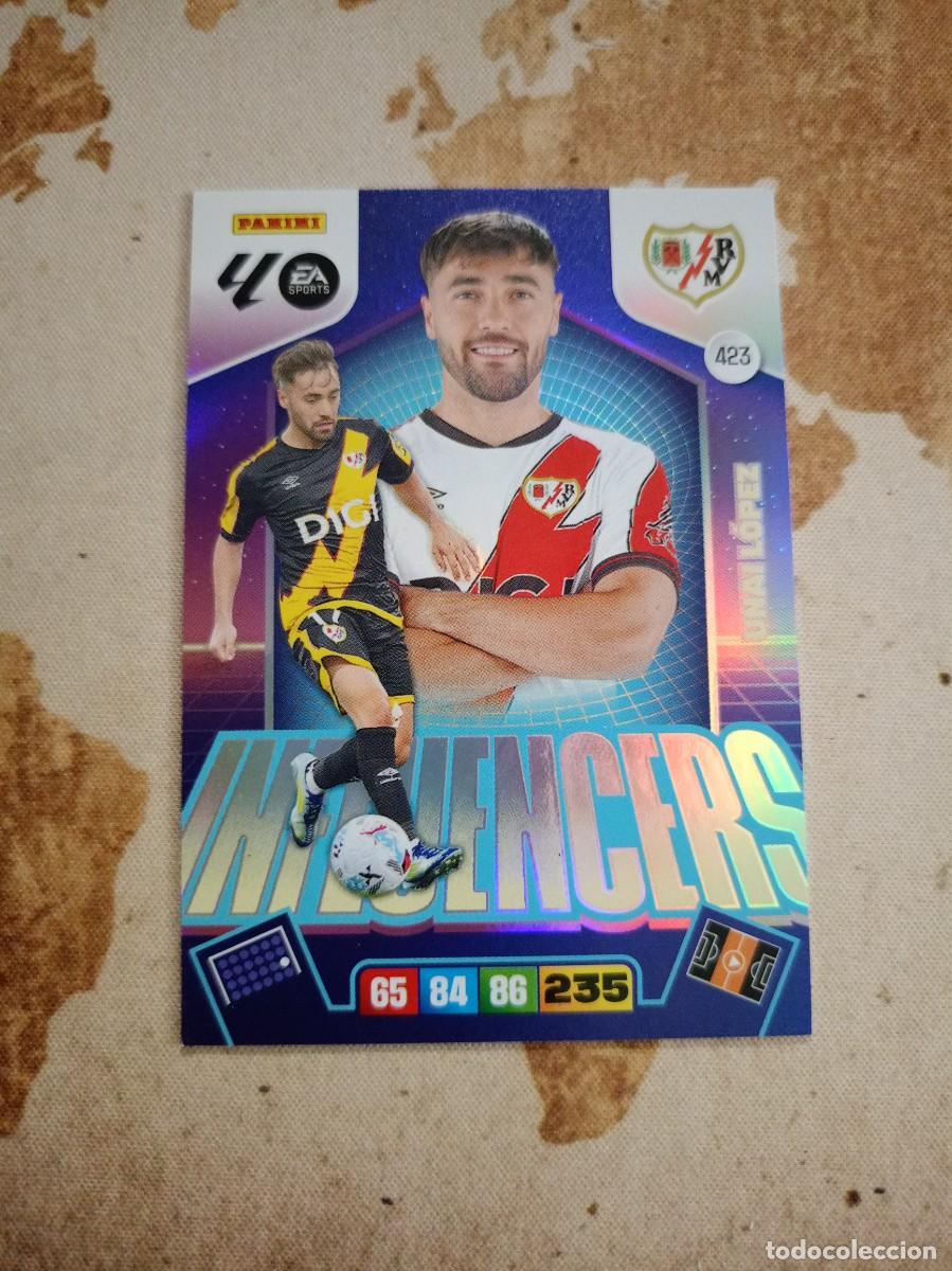 Cartes &agrave; collectionner de Football: Influencers 423 UNAI L&Oacute;PEZ Adrenalyn 2025-26