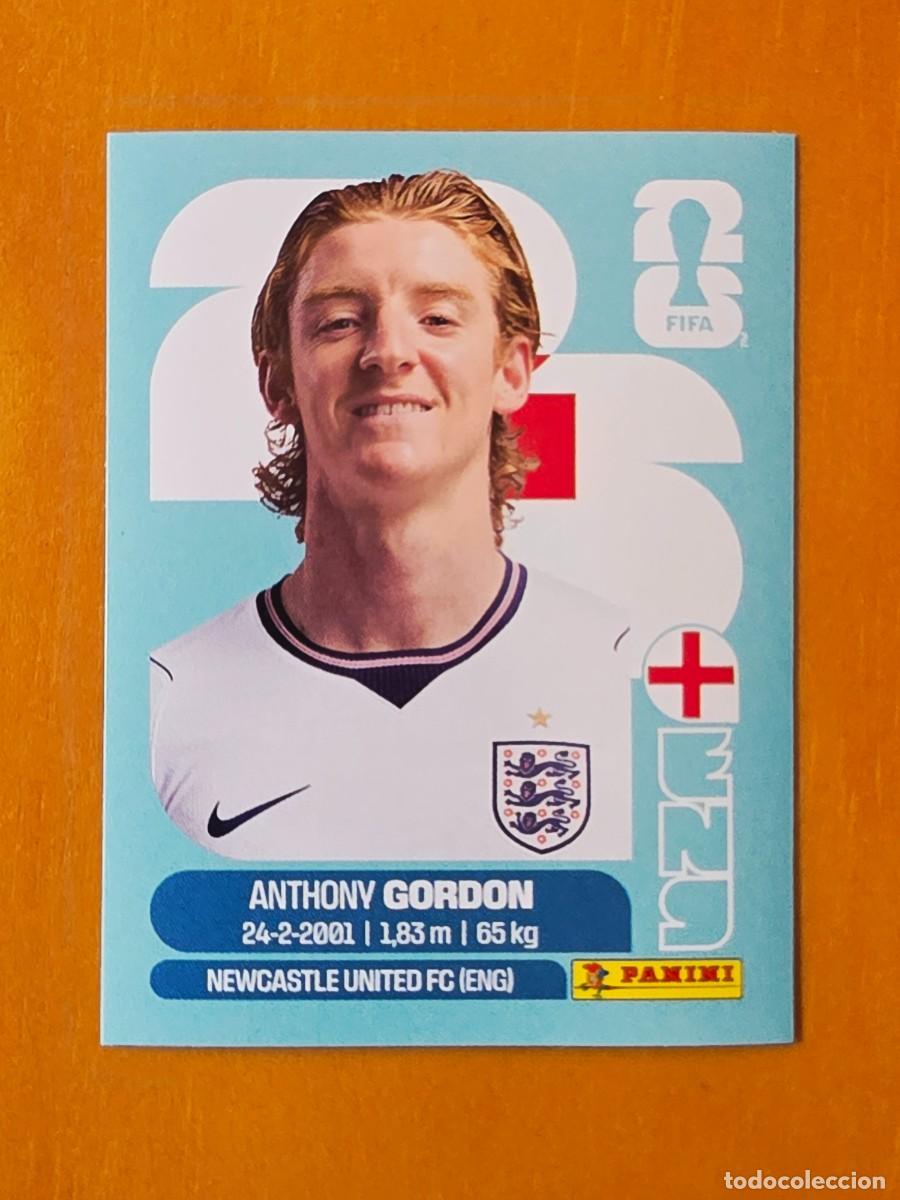 Fu&szlig;ball-Sticker: ENG 15 Anthony Gordon, Inglaterra, Panini FIFA World Cup Mundial 2026 Sticker