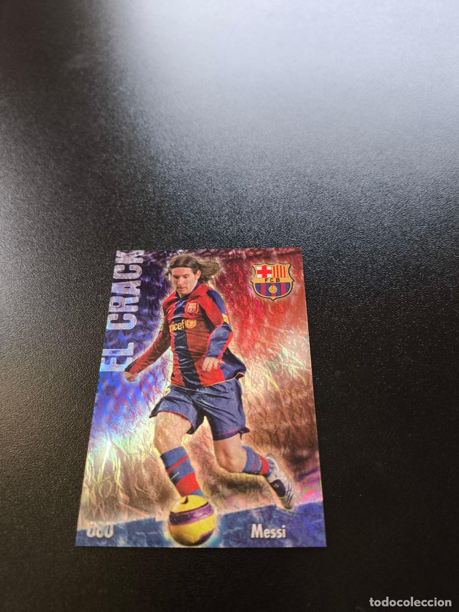 Cromos de Futebol: 80 EL CRACK MESSI JASPEADO PUNTAS CUADRADAS BARCELONA MUNDICROMO 2008 2009 08 09 NO PANINI ESTE