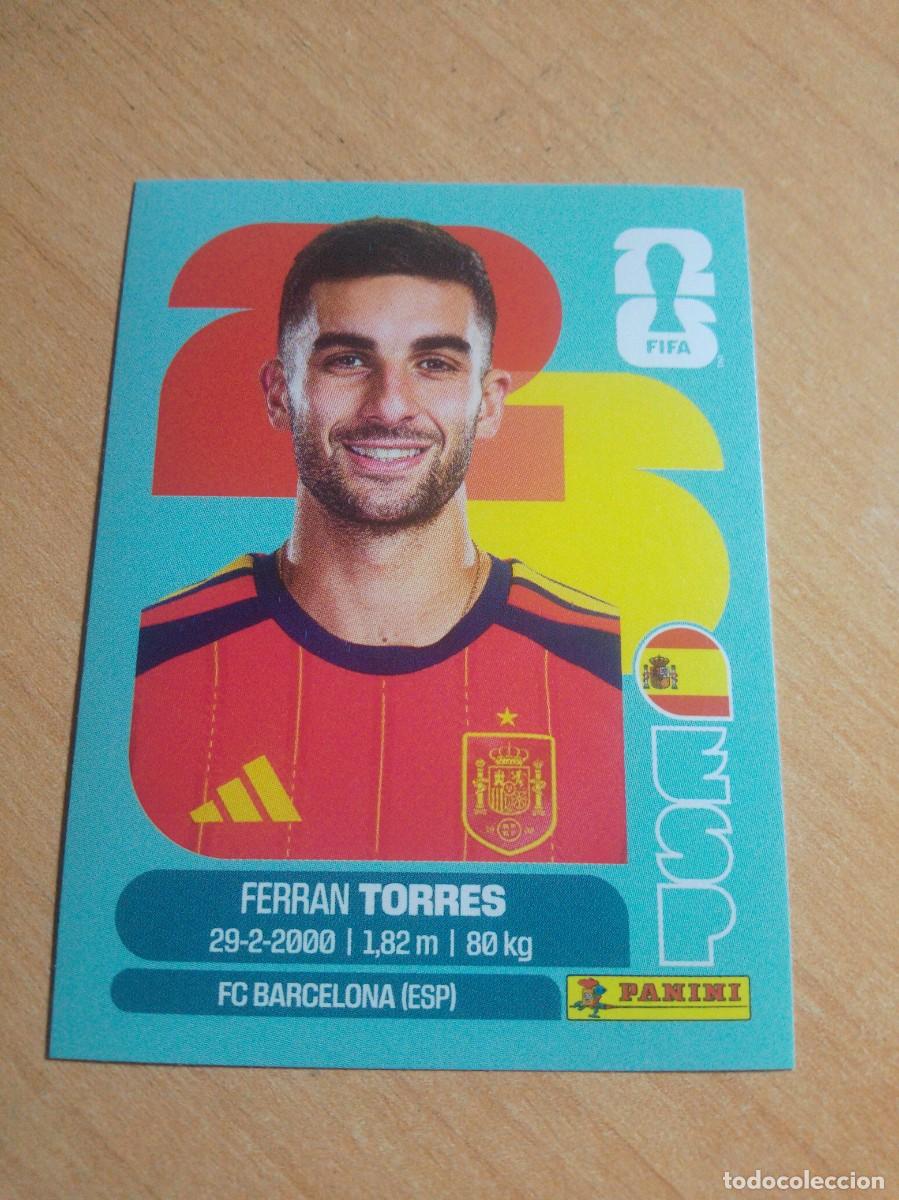 Cromos de Futebol: ESP 18 FERRAN TORRES ESPA&Ntilde;A MUNDIAL FIFA WORLD CUP 2026 26 PANINI STICKERS NUEVO